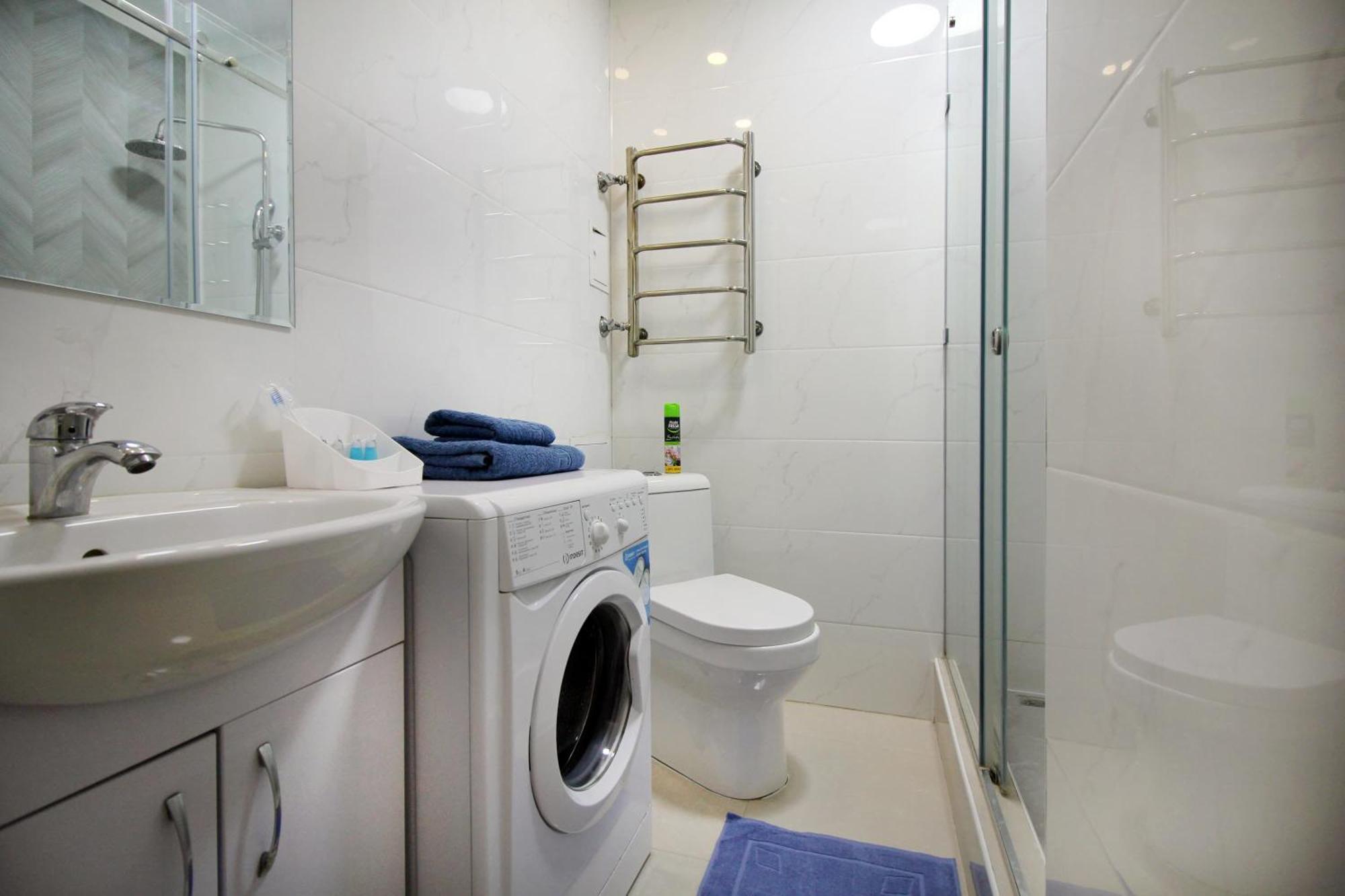 Almaty Cozy Apart Hotel Bagian luar foto