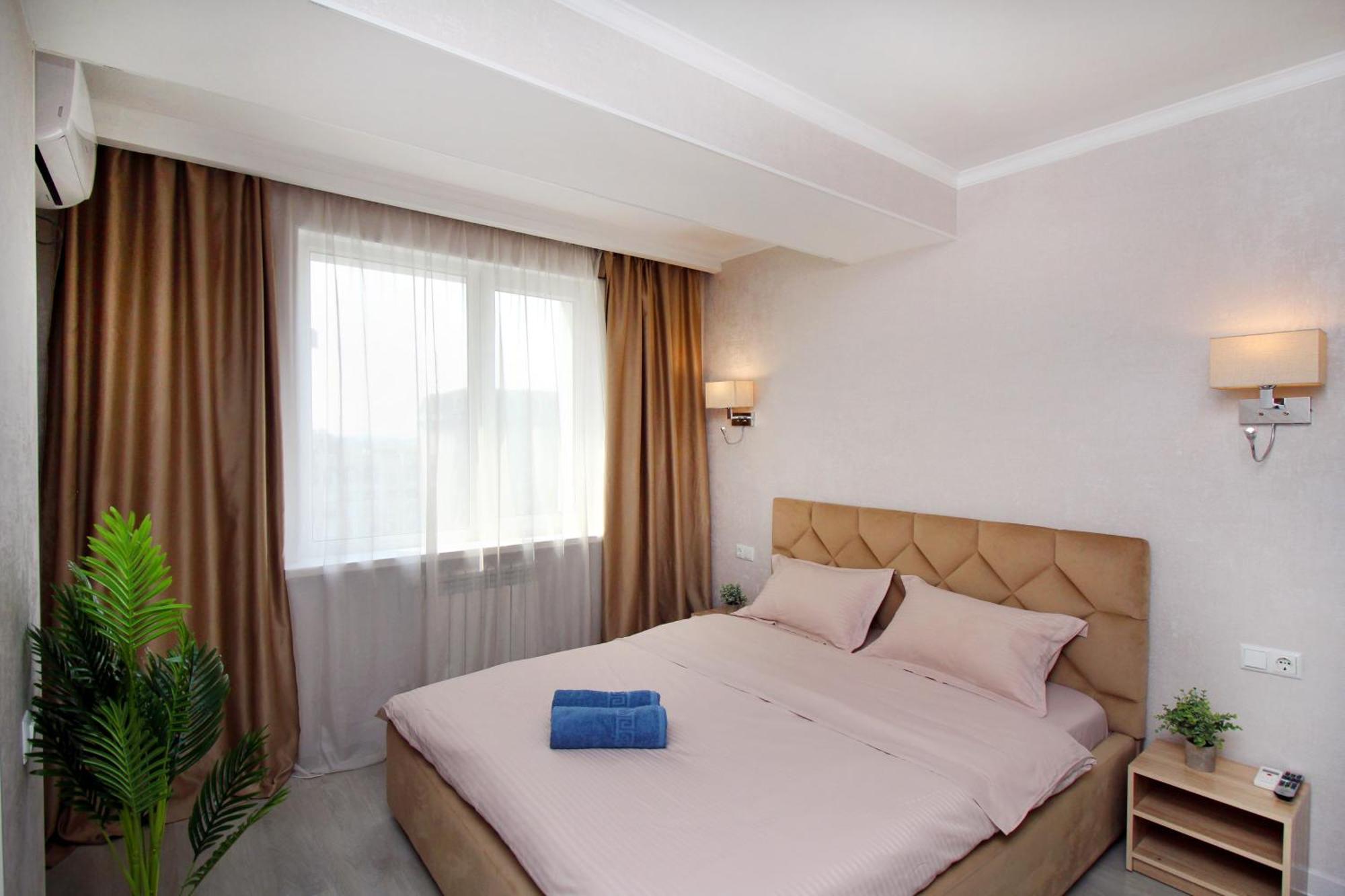 Almaty Cozy Apart Hotel Bagian luar foto