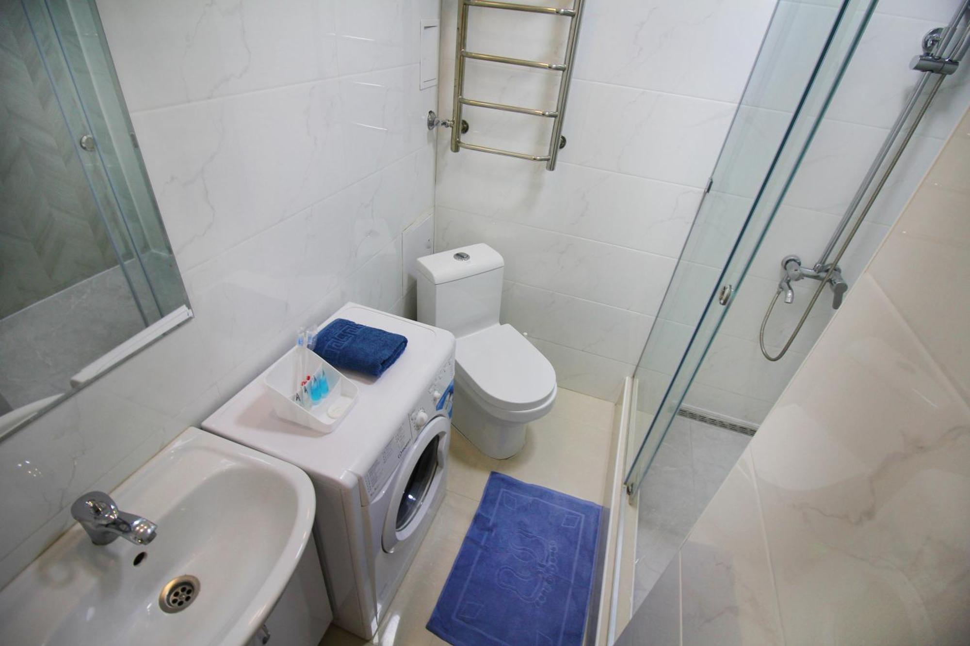 Almaty Cozy Apart Hotel Bagian luar foto